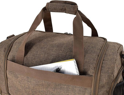Ultimate Gym Bag 2.0: The Durable Crowdsource Designed Duffel Bag with 10 Optimal Compartments Including Water Resistant Pouch