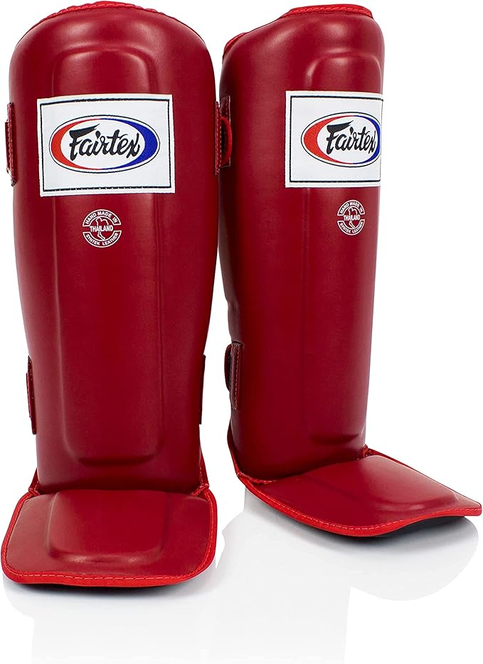 Fairtex SP3 Muay Thai Shin Guards for Men, Women, Kids | MMA Training, Kickboxing | Premium, Lightweight & Durable |Avoid shin splints During Training, Sparring