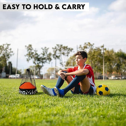 Disc Soccer Cones for Training Kids - 200,100,50 Small Plastic Cones for Sports Training - Flexible Conos for Soccer Practice Equipment, Basketball & Football Drills Equipment