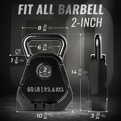 Yes4All Kettlebell Special Shape, Upgraded &Multifunctional for Advanced Training, Solid Cast Iron Powder Coated, Anti Slip Handle Strength Training Equipment