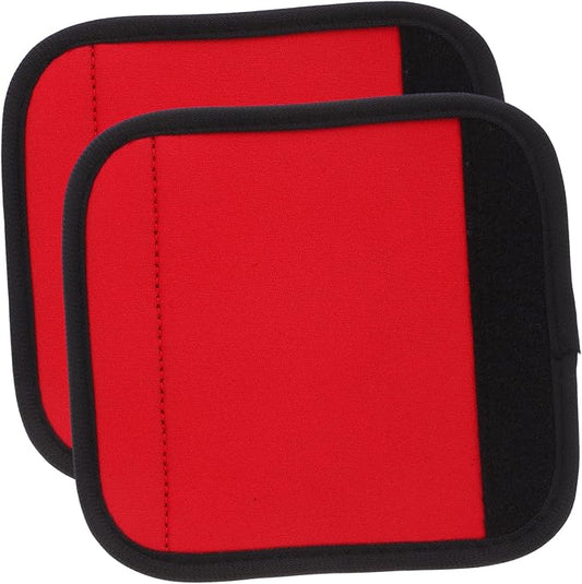 2PCS Barbell Pad Set Detachable Polyester Anti-Slip Grip Covers for Horizontal Bars Protective Mat for Hip Thrusts and Weightlifting Indoor Gym Accessories
