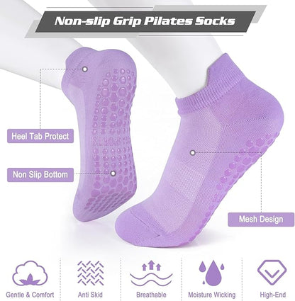 Pilates Essentials Kit for Home Women, Ring and Ball Set, Pilates Equipment for Workouts, 3 Resistance Bands, Grip Socks, 14 Inch Magic Circle, Mini Exercise Ball, Great Exercise Equipment