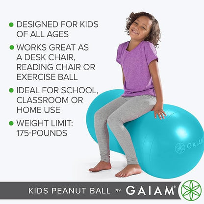 Active Seat Peanut Shaped Bounce Desk Chair, Exercise Yoga Balance Sitting Ball