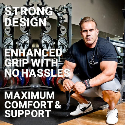 Schiek Sports Model J1000PLS Jay Cutler Signature Power Lifting Wrist Straps