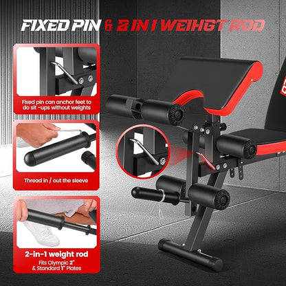 OPPSDECOR Smith Machine Power Rack for Home Gym - All-in-One Power Cage Squat Rack with LAT Pulldown, Cable Machine & Barbell Bar - Multi-Functional Strength Training Equipment