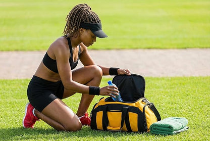 Personalized Cross Country Duffel Bag – Custom Name Team Logo XC Gym Travel Bag for Runners – Lightweight Athletic Sports Gear Bag for Boys & Girls