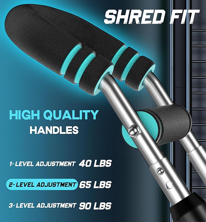 Twister Arm Trainer – Adjustable Forearm Strengthener – Exercise Equipment for Men & Women – Chest Workout Equipment – Portable Detachable –Home Workout Suspension Trainer – 40-90lb
