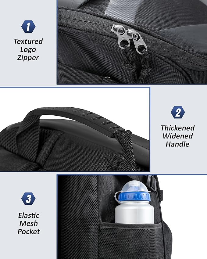 TRAILKICKER Basketball Bag Backpack with Ball Holder Multi-Sport Backpack for Soccer Volleyball Football Baseball Helmet