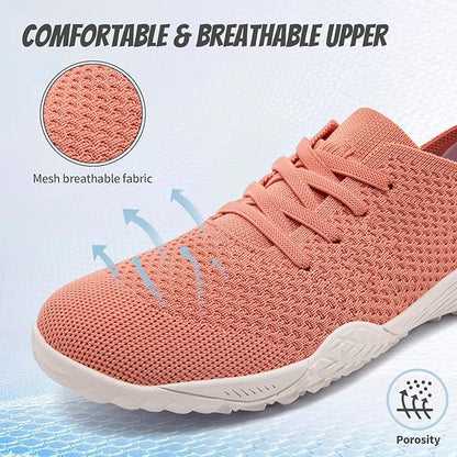WCIDFY Barefoot Shoes Women Zero Drop Gym Walking Shoes Non Slip Minimalist Tennis Lightweight Breathable Yoga Sneakers