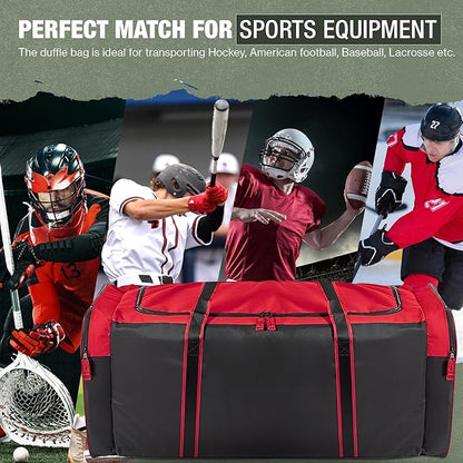 Jetstream Heavy Duty Multi Pocket Durable Sports Gym Equipment Travel Duffel Bag