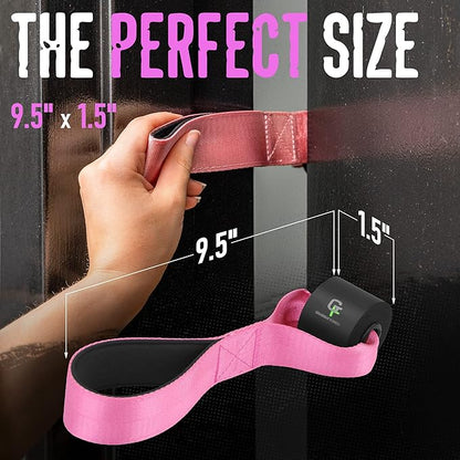 Gradient Fitness Door Anchor for Resistance Bands | Heavy Duty Resistance Band Door Anchors for Stretching Straps, Physical Therapy Exercises & Closed Loop Bands. Door Anchor for Home Gym Workout