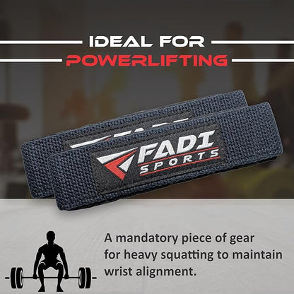 Lifting Wrist Straps for Weightlifting, Bodybuilding, Powerlifting & Deadlifts – 24 Inch Cotton Straps with Padded Neoprene for Strength Training & Grip Support