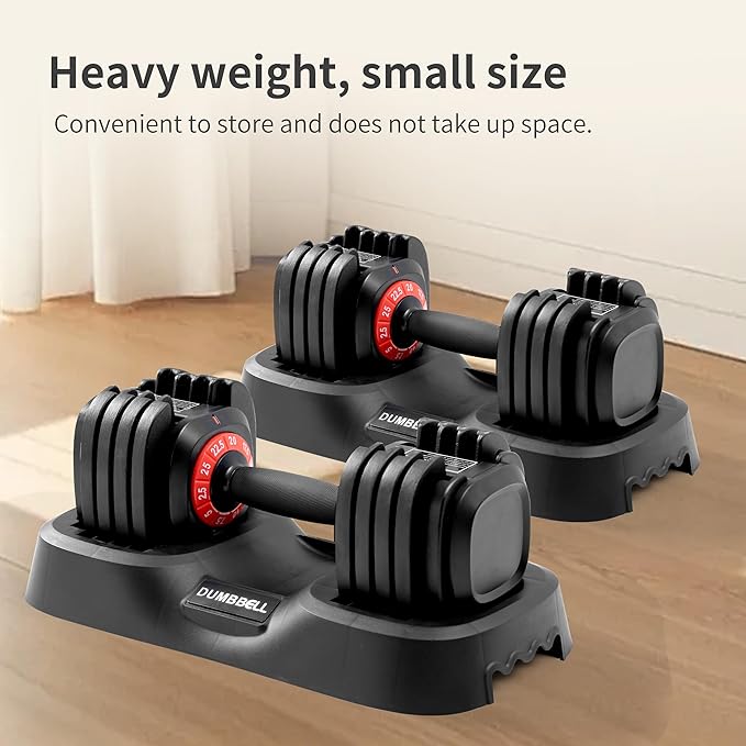 Shaking Weight Adjustable Dumbbell Set 22-66 lbs,Weight for Full Body Workout, Home Gym Equipment for Men & Women, Adjustable Weight for Arm & Core Training, Chest Exercise Equipment Fitness Dumbbells