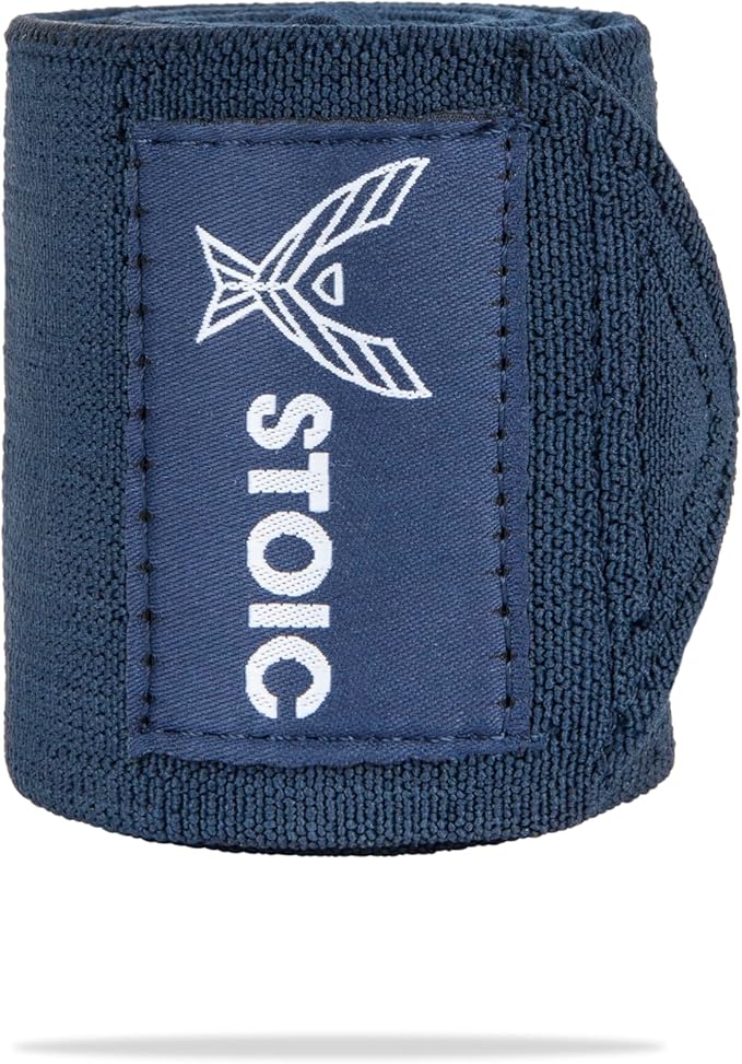 Stoic Wrist Wraps Weightlifting, Powerlifting, Cross Training, Bodybuilding with Thumb Loop. for Gym Workout, Men and Women Weight Lifting and Strength Training