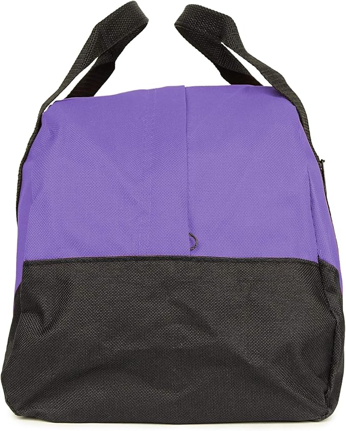 12" Duffel Bag Small Mini Travel Size Sports Gym Bag (Duffle Bag) (Purple)
