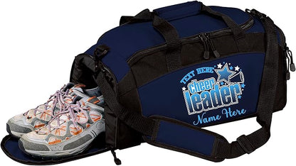 Personalized Cheerleading Duffel Bag with Custom Name – Cheer Team Gym Bag for Girls, Competition Travel Bag, Custom Team Colors & Year