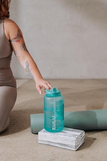 Goals Half Gallon Water Bottle with Straw