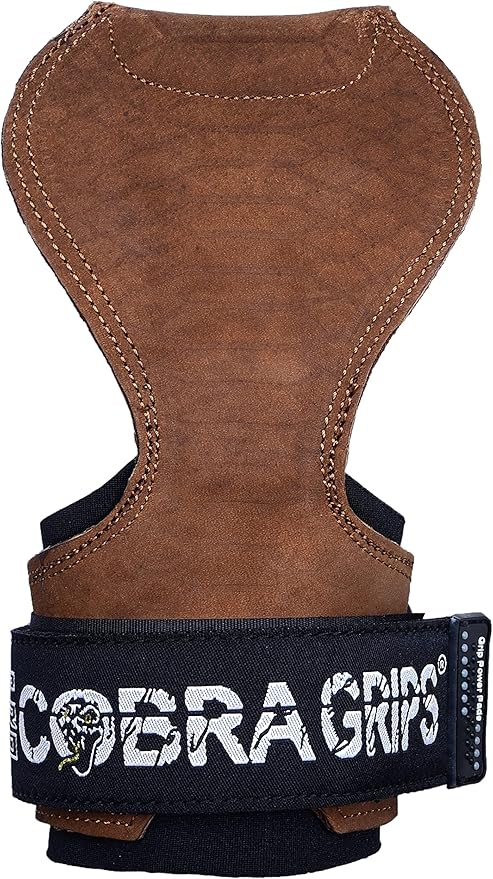 Cobra Grips PRO Weight Lifting Gloves Heavy Duty Straps Alternative with Power Lifting Hooks Padded Wrist Support for Deadlifts & Bodybuilding