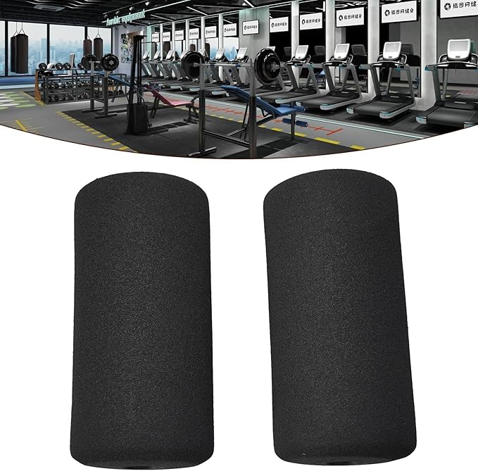 Foam Foot for PADS Rollers, Replacement Foam for PADS for Leg Curl Machine,Weight Bench Home Gym Exercise Machines Equipments(2PCS 160MM)