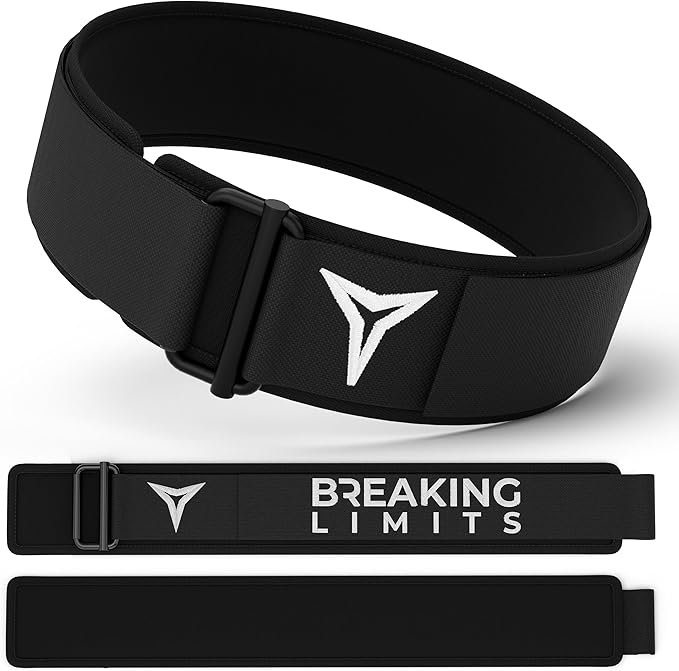 Breaking Limits Pink Lifting Belt - Weight Lifting Belt Women & Men - Squat Belt for Gym, Workout, Weightlifting, Powerlifting, Deadlifts - Cinturones para Hombre Gym - Woman Lifting Belts