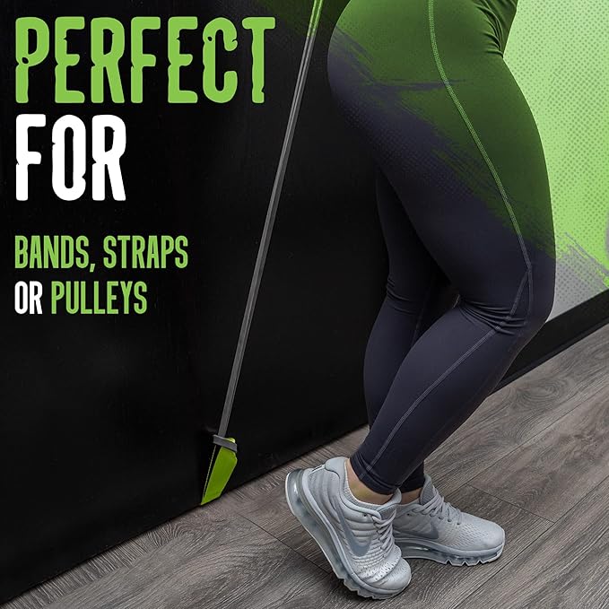 Gradient Fitness Door Anchor for Resistance Bands | Heavy Duty Resistance Band Door Anchors for Stretching Straps, Physical Therapy Exercises & Closed Loop Bands. Door Anchor for Home Gym Workout