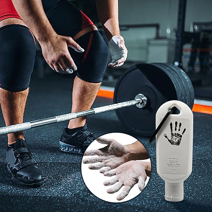 Gymnastics Chalk – Liquid Non-Slip Accessories for Sports – Liquid Chalk for Grip 50 ml in Weightlifting, Cheerleading, Chin-ups, Bars, Basketball and Dance