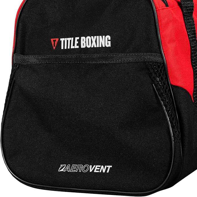 TITLE Boxing Individual Sport Bag (Red)