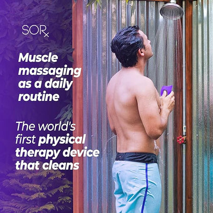 Pro Bundle | Muscle Scraper Soap Bars & SORTOOL Pro Myofascial Release Tool | Fascia Massage Recovery & Deep Clean | 2 Bars, Tool, Holder, & Exfoliating Bag Included