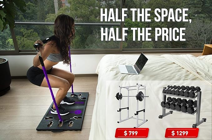 BodyBoss Home Gym 2.0 - Full Portable Gym Home Workout Package