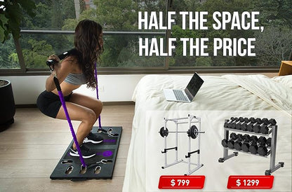 BodyBoss Home Gym 2.0 - Full Portable Gym Home Workout Package