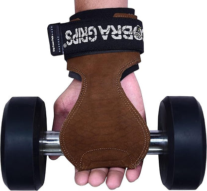 Cobra Grips PRO Weight Lifting Gloves Heavy Duty Straps Alternative with Power Lifting Hooks Padded Wrist Support for Deadlifts & Bodybuilding