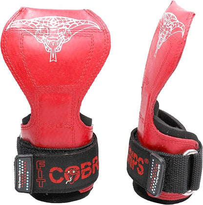Cobra Grips PRO Weight Lifting Gloves Heavy Duty Straps Alternative with Power Lifting Hooks Padded Wrist Support for Deadlifts & Bodybuilding
