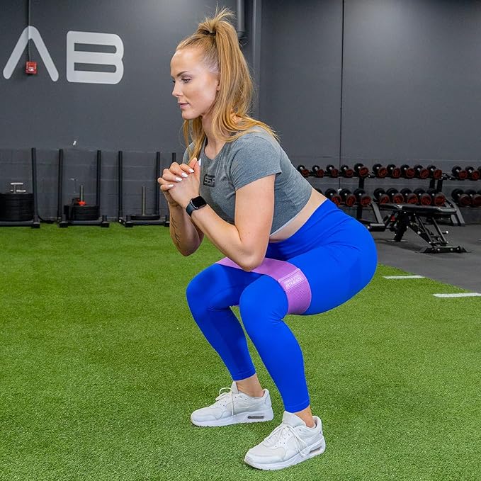 Serious Steel Fitness Hip and Glute Activation Band | Squat & Deadlift Warm-up Band for HIPS and Glutes