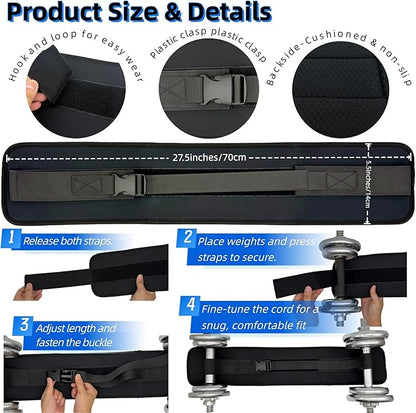 Women Glute Workout Equipment, Hip Thrust Belt for Weights, Booty Bands Exercise Bands Pilates Ball, Glute Workout at Home Pilates Exercise Equipment Kit for Home Gym Fitness Accessories