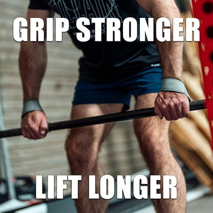 Tuff Lifting Straps - Wrist Straps for Weightlifting, Deadlifts, Powerlifting, and Strength Training - Ideal for Men and Women