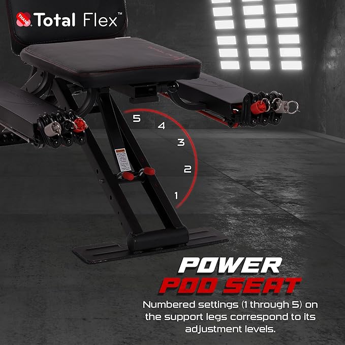 Total Flex Compact Design, Home Gym, Versitiale Exercises, Workout Equipment, Fitness Equipment