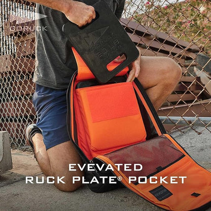 GORUCK Rucker 4.0 15L Black - Purpose Built Rucking Backpack, Military Weight Training Rucksack w/Ruck Plate Pocket and Extra Padded Straps
