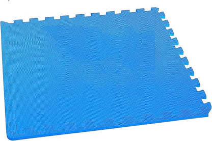 BalanceFrom Puzzle Exercise Mat 1/2" Thick, EVA Interlocking Foam Floor Tiles for Home Gym, Mat for Home Workout Equipment, Floor Padding for Kids, Multiple Sizes and Colors