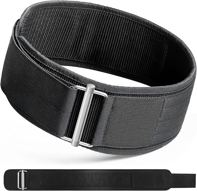 Workout Weight Lifting Belt for Men, Gym Belt for Dip, Squat, Pull Up and Exercise with Metal Buckle,Back Support Weightlifting Belt Women