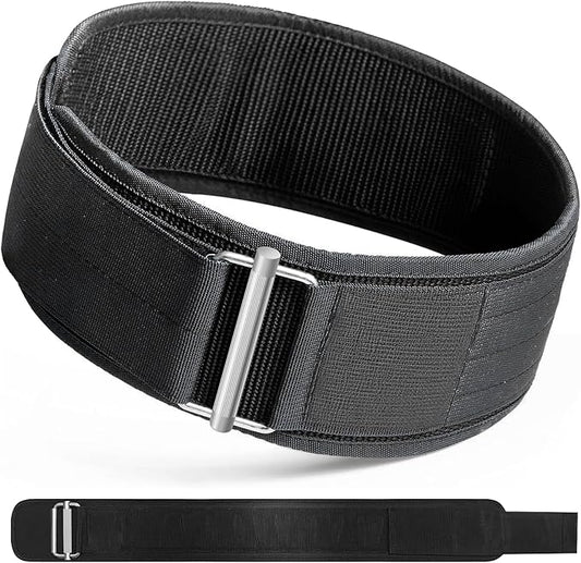Workout Weight Lifting Belt for Men, Gym Belt for Dip, Squat, Pull Up and Exercise with Metal Buckle,Back Support Weightlifting Belt Women