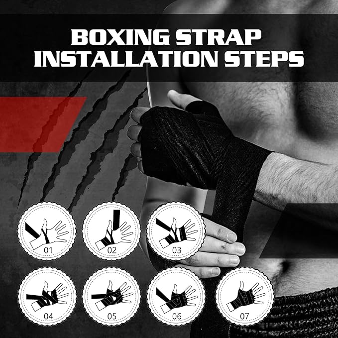 KTEBO® Boxing Reflex Ball Headband Set - Includes 4 Different Balls and 2 Adjustable Headbands for Beginner Proficiency Improvement, Great Boxing Equipment