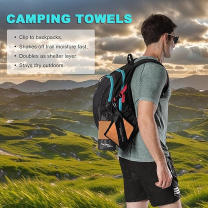 Your Choice Quick Dry Towel - Super Absorbent Microfiber for Gym, Travel, Camping | Ultra Compact & Lightweight