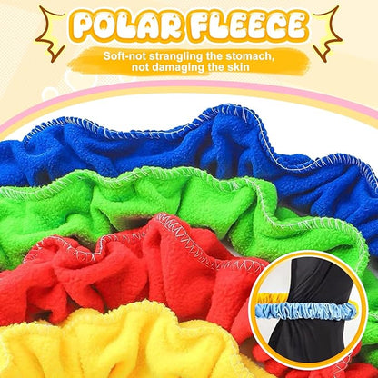 18ft Elastic Fleece Cooperative Stretchy Band Integrations Dynamic Movement Exercise Latex Creative Prop for Group Activities Special Needs Large Motor Coordination