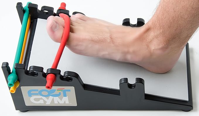 Foot Gym Recover and Treat Pain Related to Plantar Fasciitis, Achilles Tendonitis, shin splints, Foot Pain & Provide Rehab from Foot or Leg Injury with hot/Cold Massage Roller
