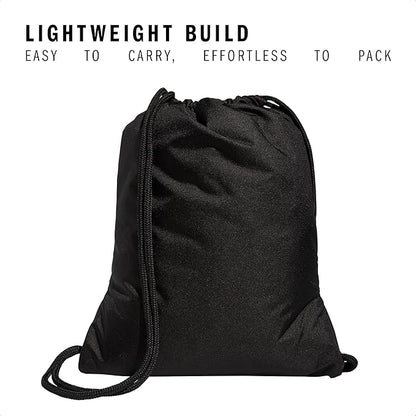 adidas Alliance Sackpack – Drawstring Backpack for Sports, Small Gym Bag