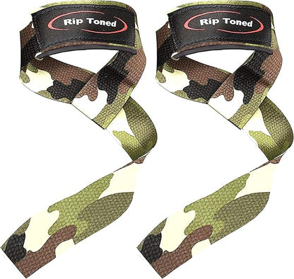 Rip Toned Performance Wrist Straps for Weightlifting – 23" Padded Lifting Straps for Men & Women – Cotton Gym Straps for Deadlifts, Strength Training, Bodybuilding & Powerlifting