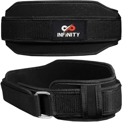 Neoprene Weight Lifting Belts Double Back Support Gym Workout Training Fitness