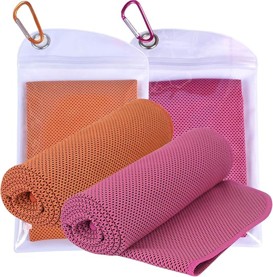 Instant Cooling Towels for Hiking Workout Fitness Camping, Sport Towels for Gym Fitness Yoga Jogging Running & Outdoor Activities