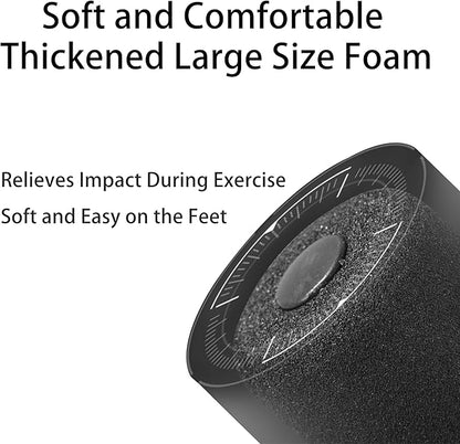 Double Adjustable Base Sit-up Bar Foot Holder Exercise Equipment for Home Workouts,Sit up Bar for Floor with Foot Holder