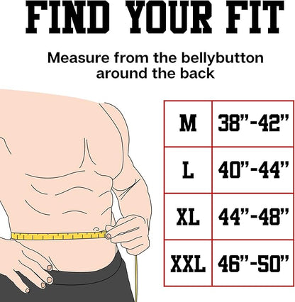 Crown Sporting Goods Neoprene Weight Lifting Belt – Strength Training Fitness Equipment, Great for Squatting, Deadlifts, & Power Lifting with Adjustable Strap